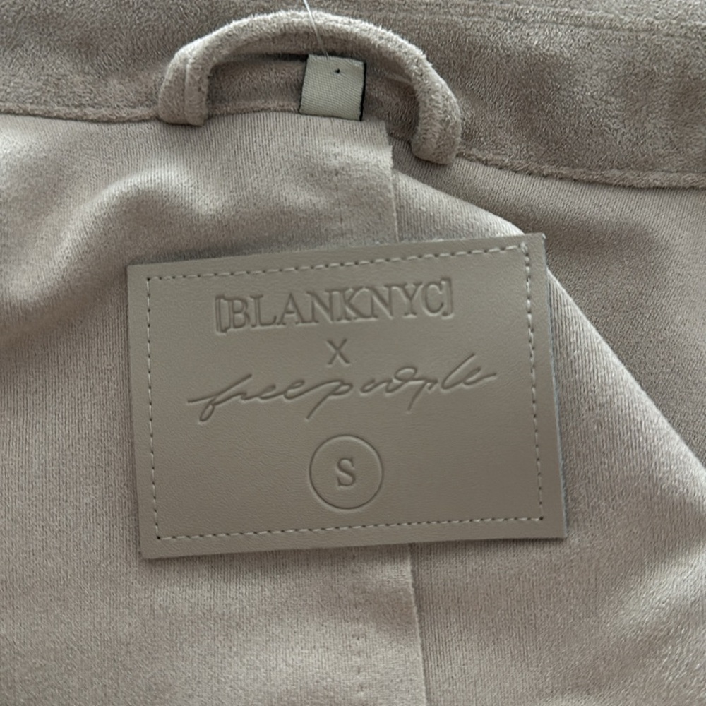 Blank NYC Free people Vegan Suede Trench Coat - Picture 6 of 16